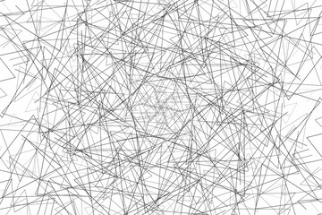 Graphic illustration of scattered triangles forming a pattern. Use as design element for websites, print and other graphics.