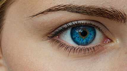 Obraz premium close up of a female eye