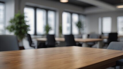 Fototapeta premium office table for applying elements or creating arts