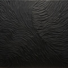 Depth in Darkness: abstract canvas featuring the nuanced texture of carbon fiber. This composition captures a sense of mystery and intrigue