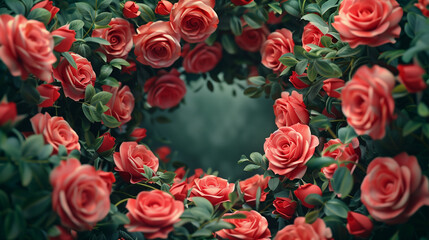 Obraz premium Beautiful floral composition.