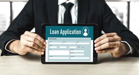 Online loan application form for modish digital information collection on the internet network