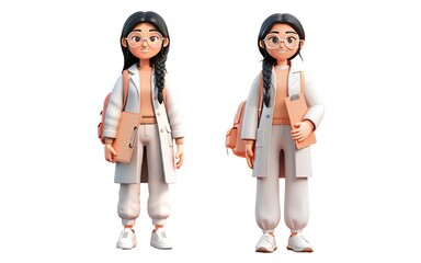 Obraz premium Personagens