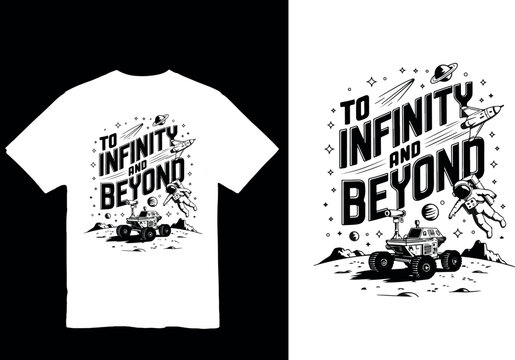 Bold & Artistic Vector Typography T-Shirt Graphic