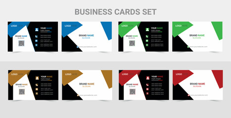 Stylish contemporary design for a business card or visiting card