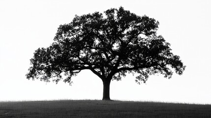 Obraz premium lonely tree in the park