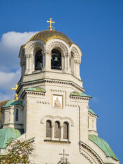 Cathedral Saint Alexander Nevski in Sofia, Bulgaria