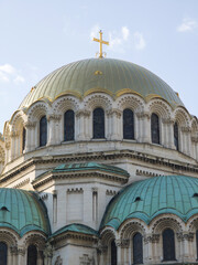 Cathedral Saint Alexander Nevski in Sofia, Bulgaria
