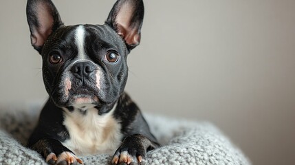 the Funny dog isolated on a white background, adding a touch of humor and charm to any design.