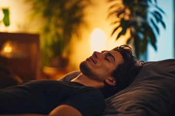 Captivating hypnosis therapy session in a serene, calming environment for relaxation and healing