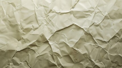 Obraz premium Abstract texture of crumpled white paper for background or design