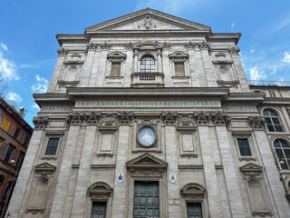 The Church of San Carlo ai Catinari - Rome, Italy