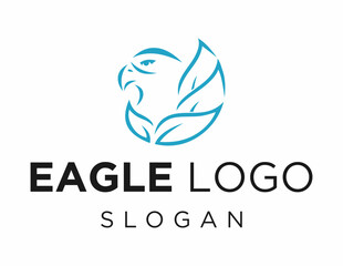 Logo about Eagle on a white background. created using the CorelDraw application.