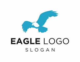 Logo about Eagle on a white background. created using the CorelDraw application.