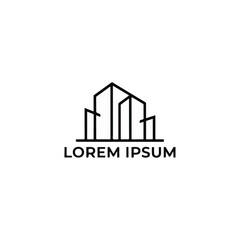 Fototapeta premium Modern Real Estate Logo Set