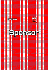 Fabric textile for Sport t-shirt ,Soccer, volley, football, basketball jersey mockup for football club. uniform front and back view.