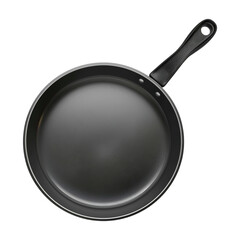 Black Pan on Transparent Background