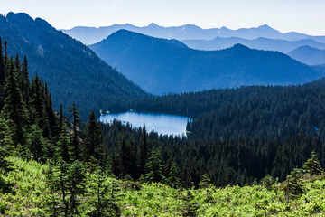 lake in the mountains