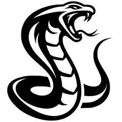 Cobra snake silhouette