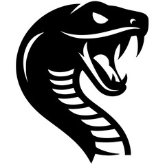 Cobra snake silhouette