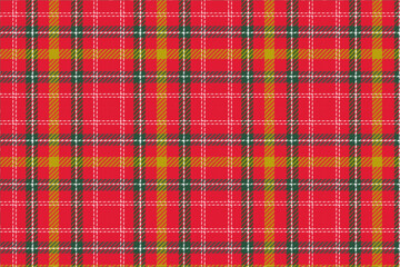 クリスマスのタータンチェックのパターン背景2