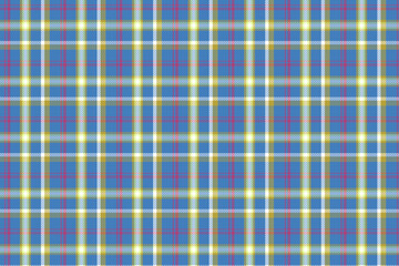 淡いブルーと白のタータンチェックのパターン背景