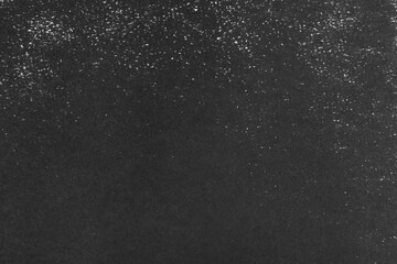 Obraz premium Texture of paper with black ink as background, top view