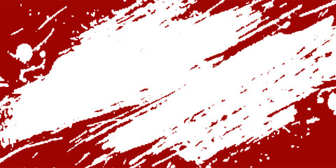 White red halftone dots gradient color pattern grunge texture background. Dot pop art comic sport style vector illustration.