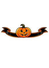 Halloween Decorated banner or ribbon Decorative piece Made for Jersey, Bucket Hats, Car sticker, Poster, Aprons