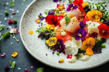 Beautifully Styled Dish Where Food Becomes an Masterpiece