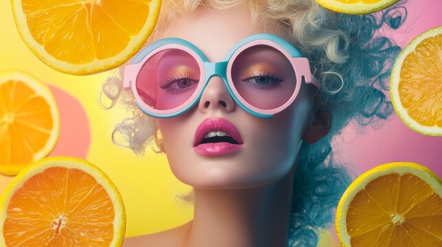 A modern advertising campaign featuring trendy marketing ideas, eye-catching visuals, and innovative approaches