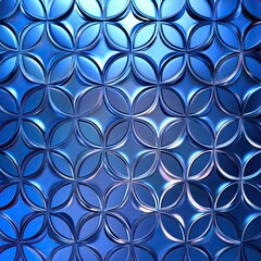 Fototapeta premium Elegant Blue Geometric Pattern Design Background