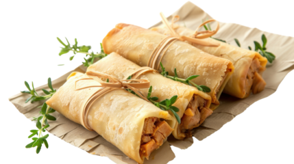 Tamales food on transparent background