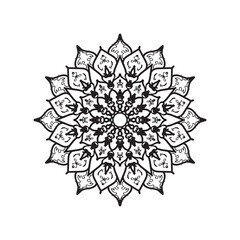 Mandala vector element round ornament decoration.i