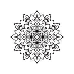 Mandala vector element round ornament decoration.i