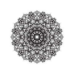 Mandala vector element round ornament decoration.i