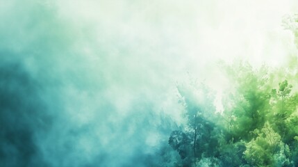 An environmental science background with elements of nature, water cycles, and the Earth’s atmosphere. Soft greens and blues, eco-friendly. For presentations on climate change or sustainability.