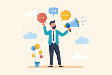 Communication or PR, Public Relations manager to communicate company information and media, announce sales or promotion concept