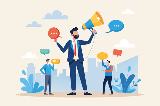 Communication or PR, Public Relations manager to communicate company information and media, announce sales or promotion concept