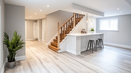 Modern Basement Interior Design