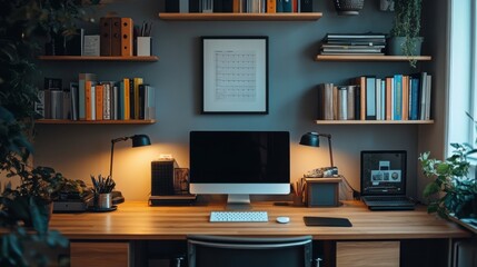 Efficient Workspace Setup for Productivity Enthusiasts