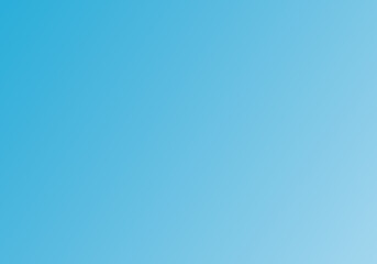 Blue gradient. Illustration of a blue sky for background. Peaceful color for presentation or painting. 