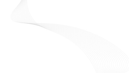 Abstract background with silver wave lines. Modern futuristic interior concept. Element for design isolated on white. Gold, metal, luxury. Holiday, celebration, card, cover, flyer. vector illustration