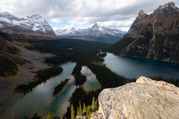 lake in the mountains