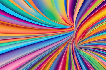 4K Vibrant Abstract Background with Cheerful Colorful Gradient and Playful Energy
