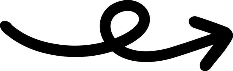 Abstract Direction Arrow Symbol