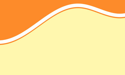 beige background with wavy line orange. orange banner template. Abstract colored paper texture background. Minimal paper. flat banner style composition with layers of geometric lines in white. sale  
