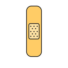 plaster icon design vector