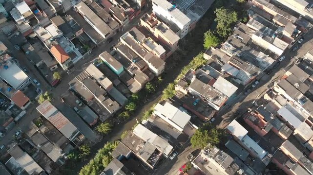 view of the favela city s&atilde;o paulo ja&ccedil;an&atilde;