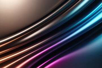 4K Futuristic Liquid Metal Gradient Background with Vivid Smooth Texture